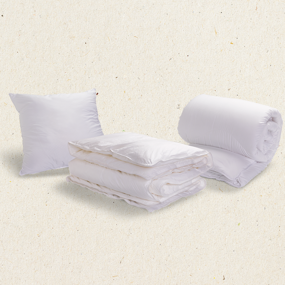 voor de vulling en covers.