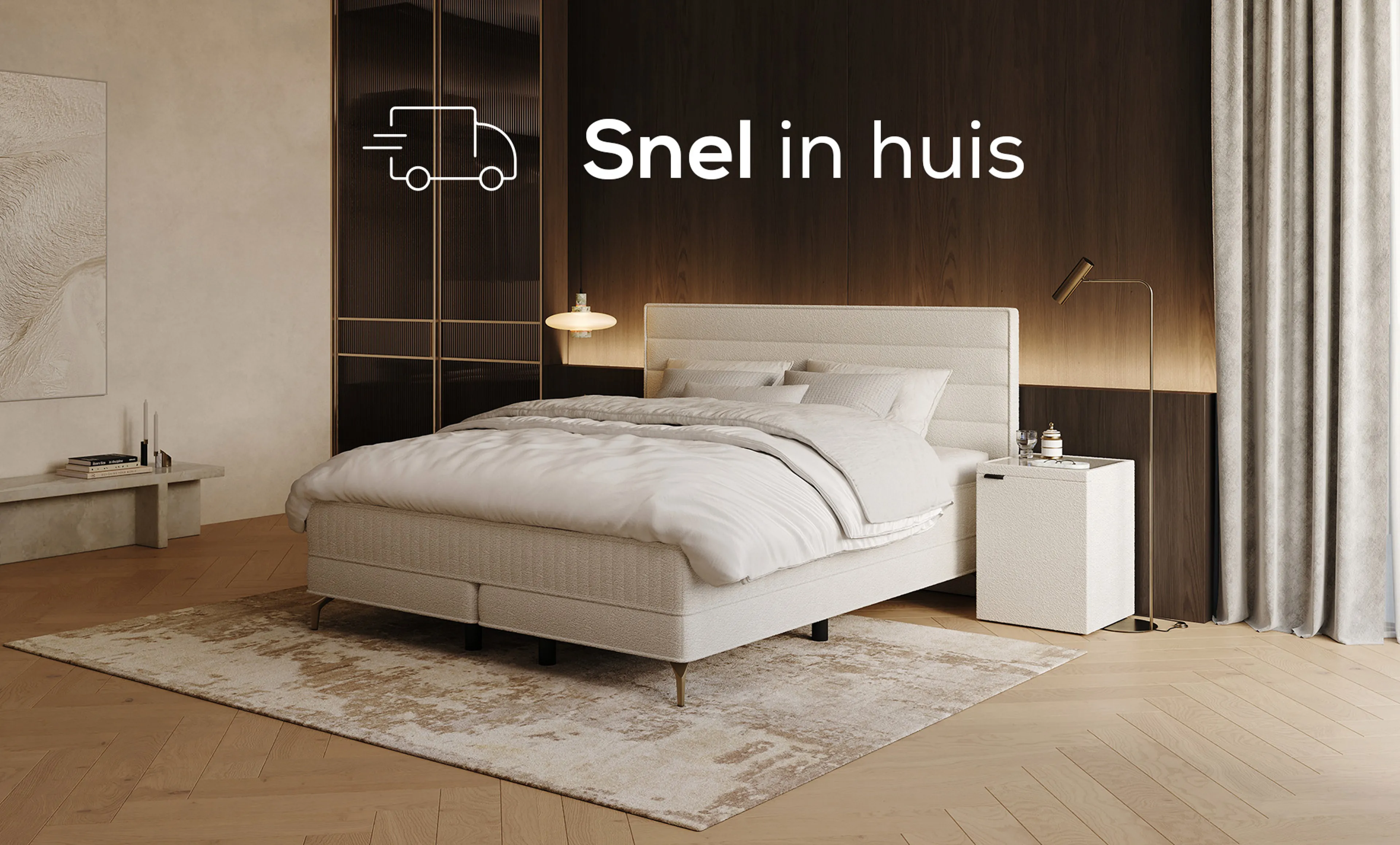 Jouw bed snel in huis