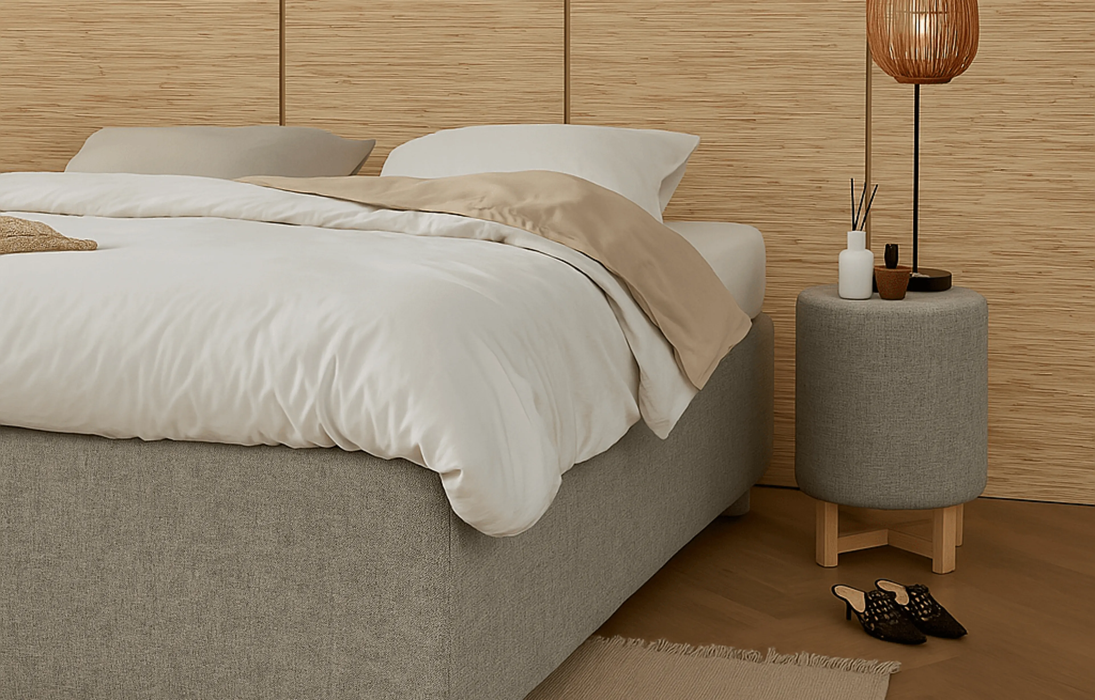 Boxspring zonder hoofdbord