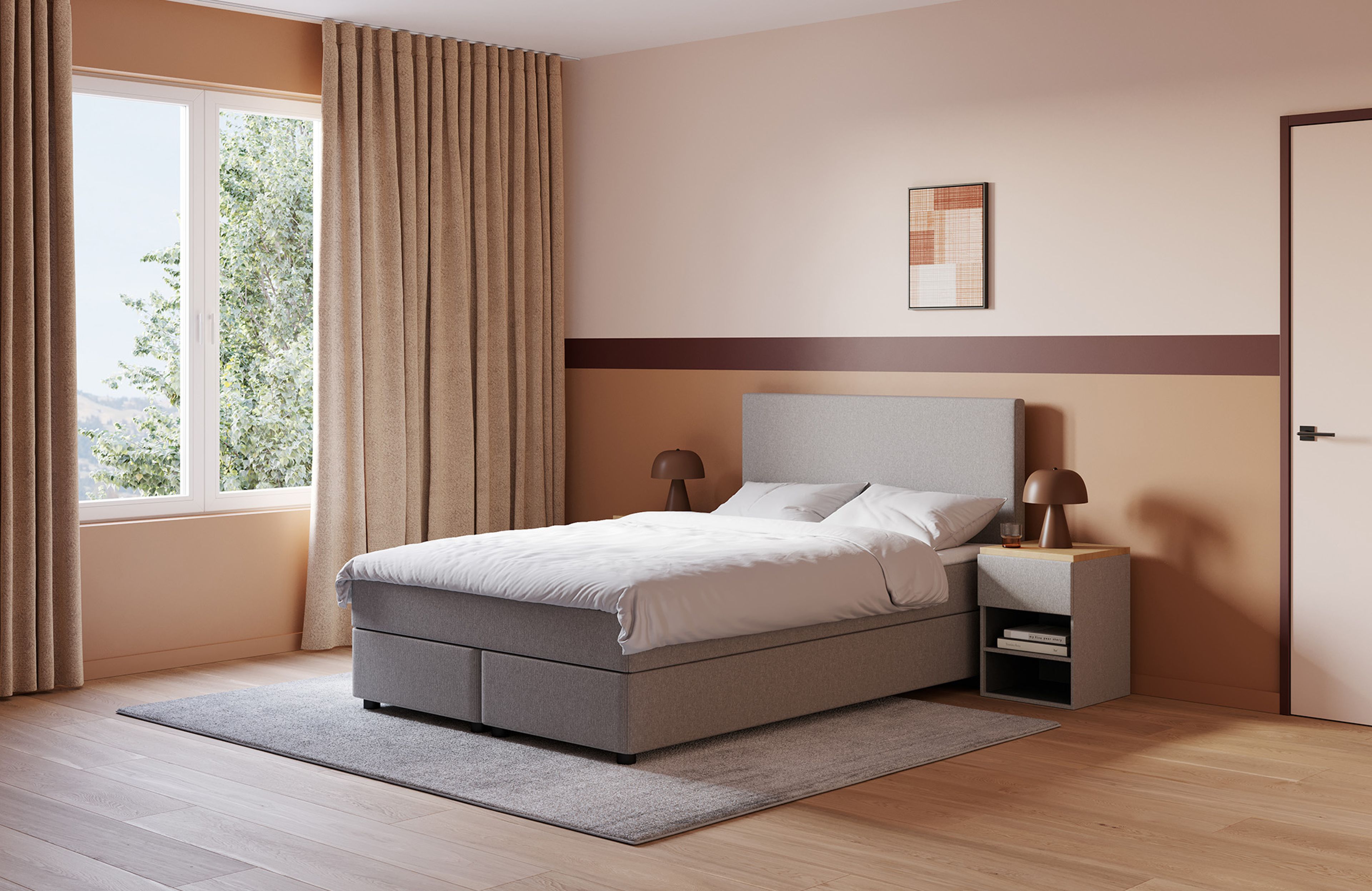 Boxspring Essence Square
