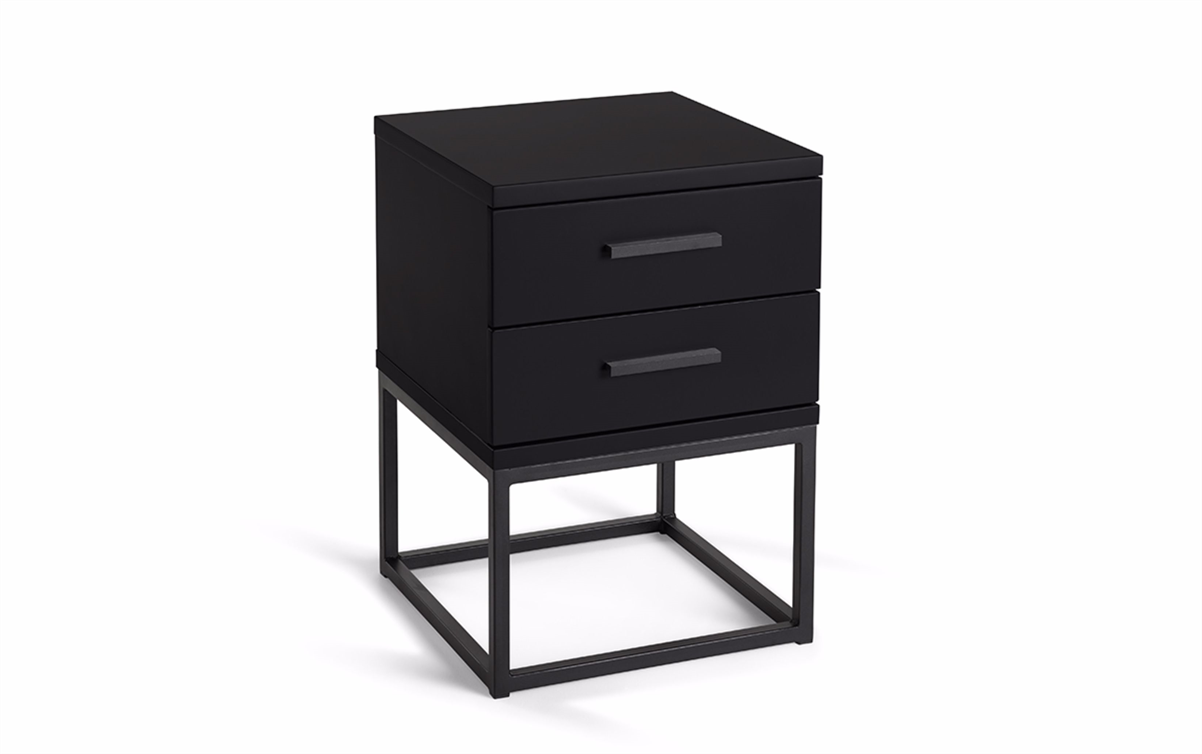 Nachtkast Cube Zwart